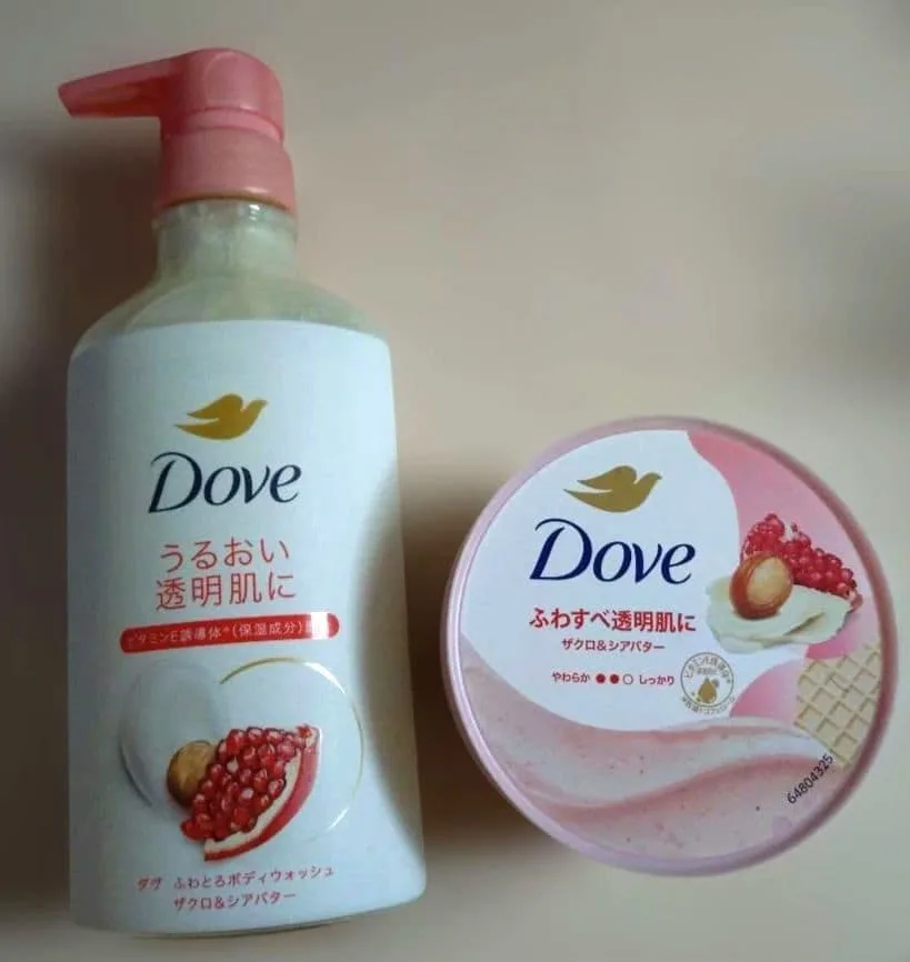 Dove ダヴ ふわとろボディウォッシュ ザクロ&シアバター セット