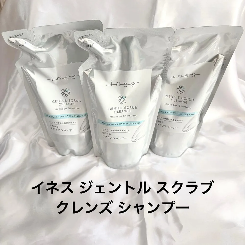 ines イネス ジェントル スクラブ クレンズ 詰替 3個セット
