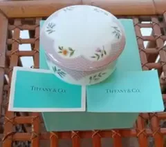 新品未使用品 TIFFANY & Co. 小物入れ ボックス 花柄