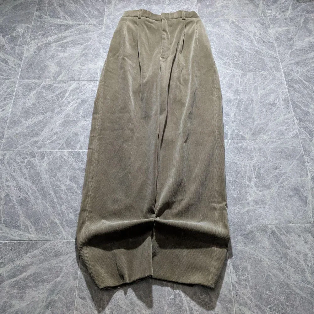 archive corduroy wide slacks pants buggy
