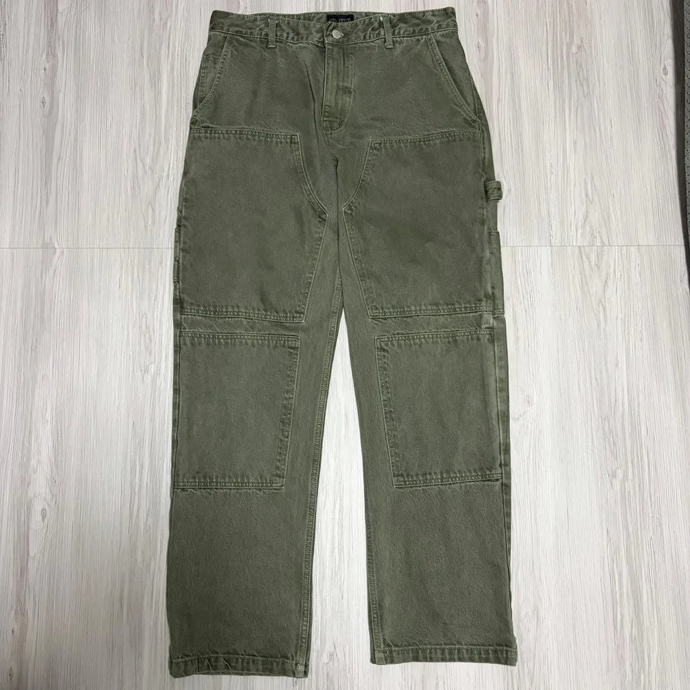 PLASTIC PRODUCT CARPENTER PANTS デニムパンツ
