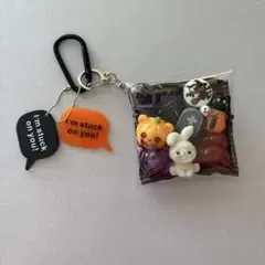 ガチャ詰めポーチ ハロウィン うさぎさん 包帯ぐるぐるだね