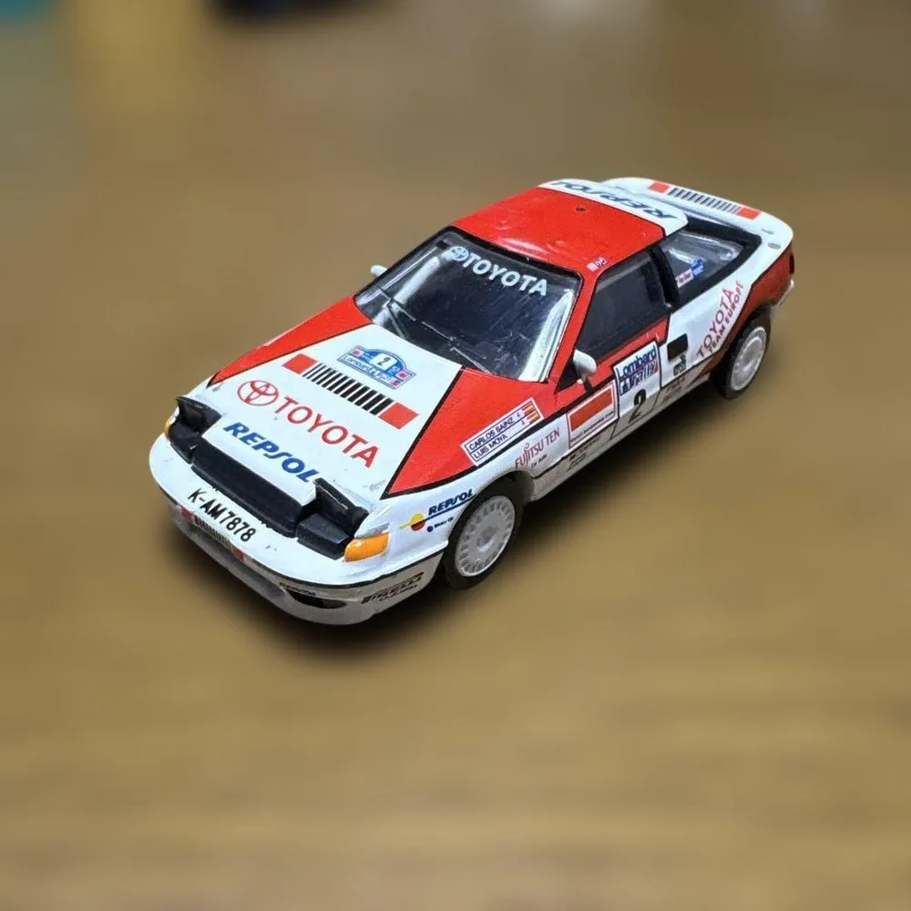 トヨタ セリカ GT-FOUR ラリーカー ミニカー