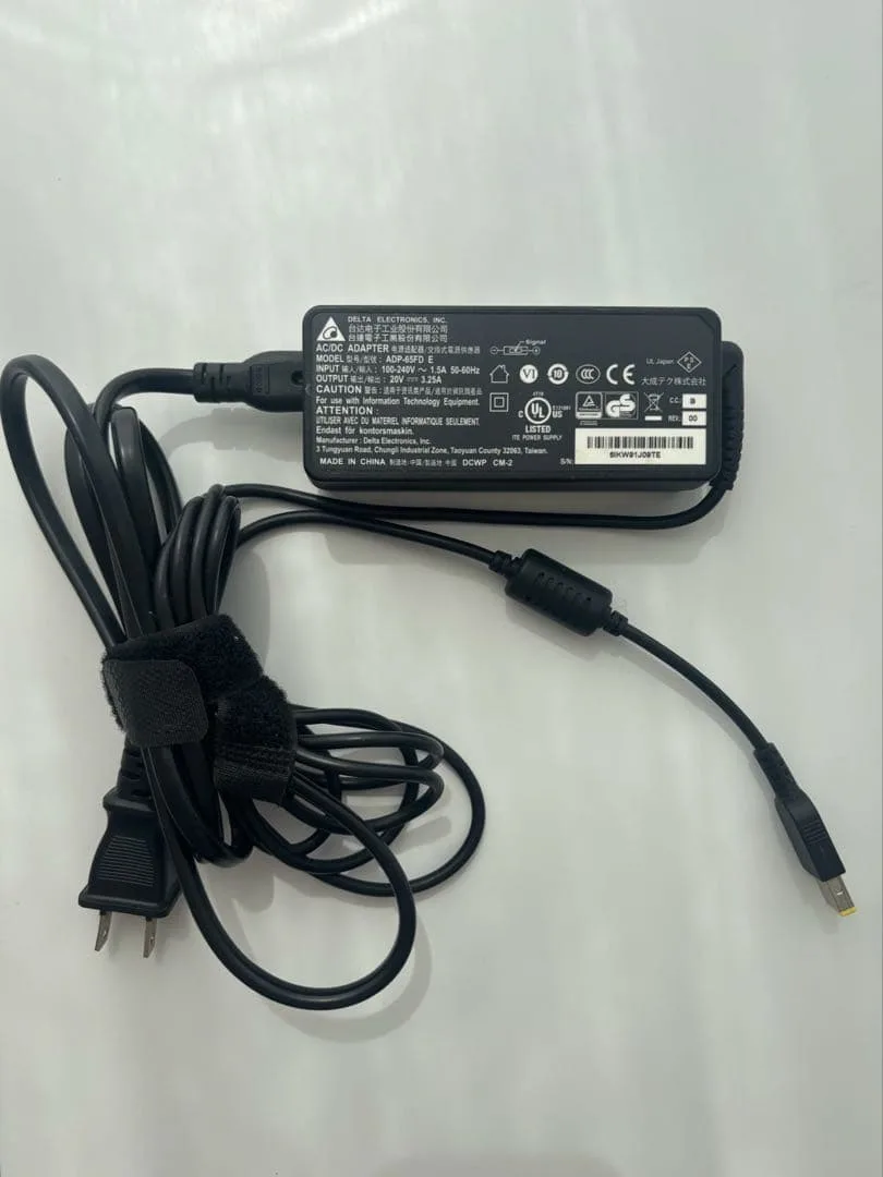 Delta Electronics ACアダプター ADP-65FD E 本体