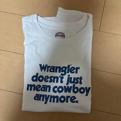 Wrangler プリントTシャツ ホワイト