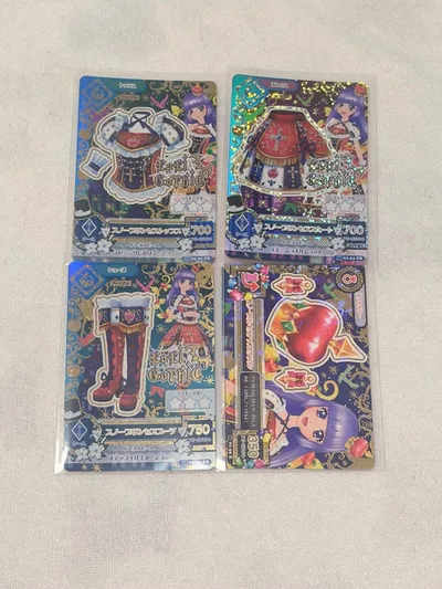 アイカツ プレミアム スノープリンセスコーデ 氷上スミレ フルセット