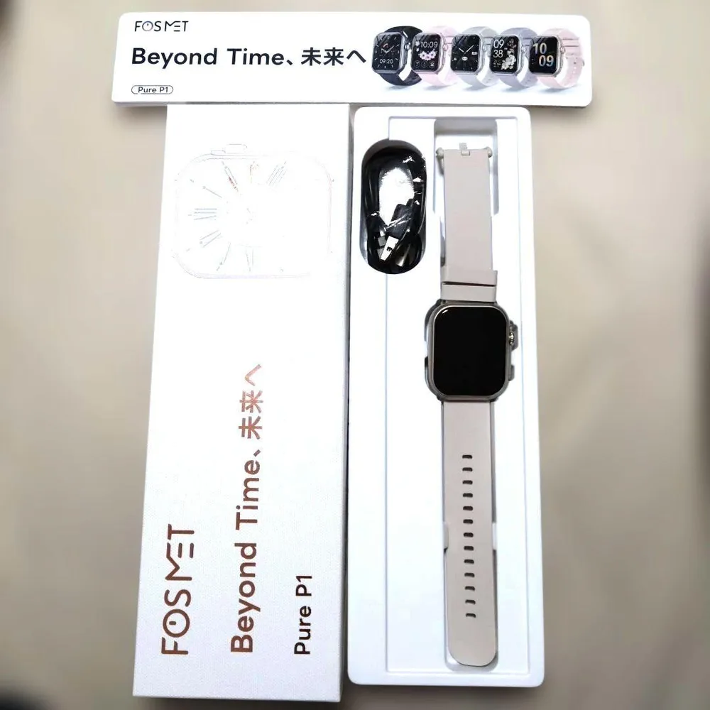 FOSMET Pure P1 スマートウォッチ 本体