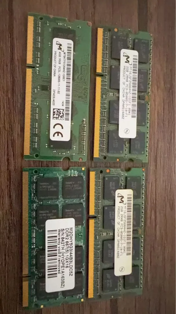 ノートPC用メモリ まとめ売り