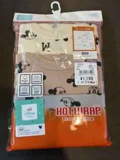 新品 ディズニー ミッキー ベビー キッズ 半袖肌着 95
