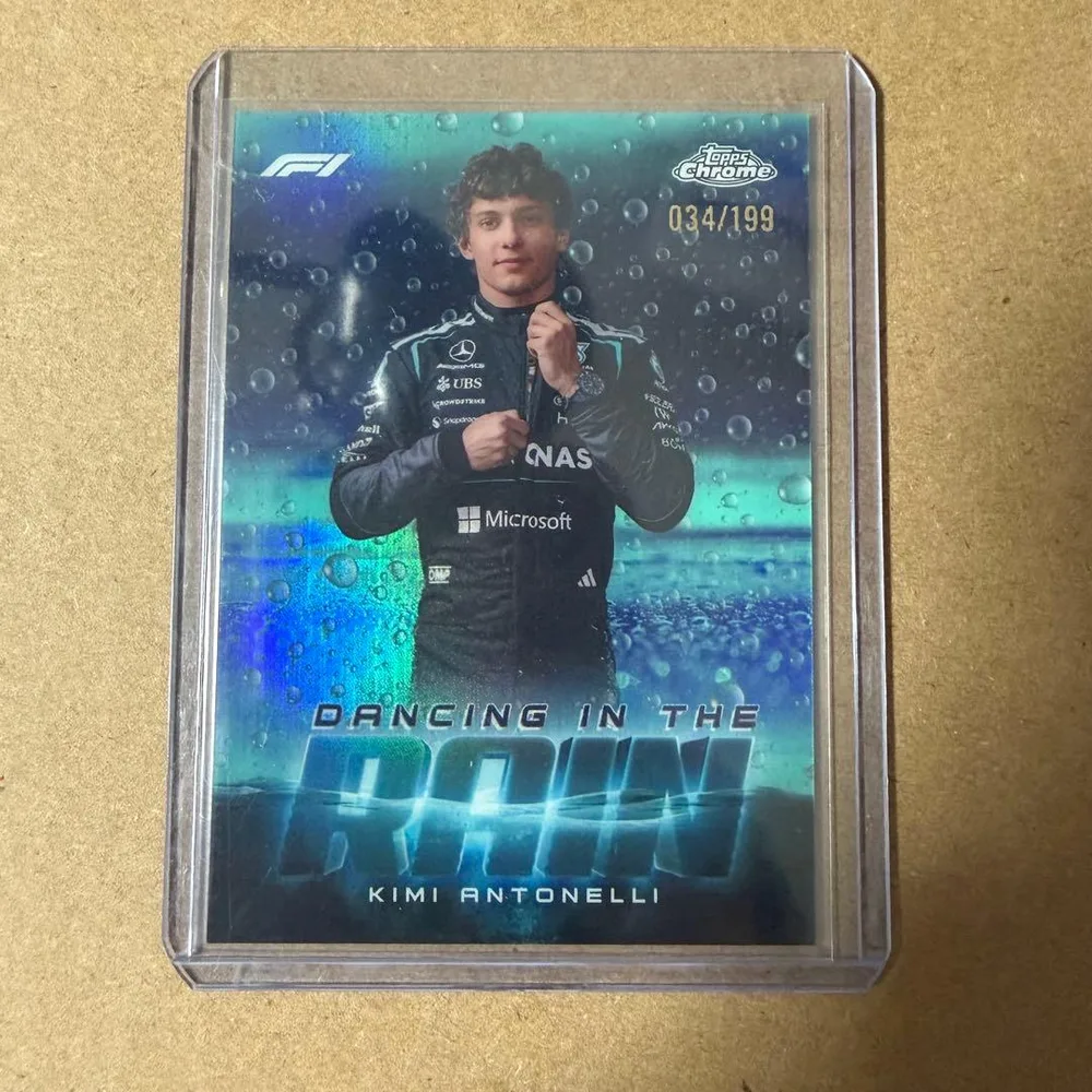 2026 Topps Chrome F1 Kimi Antonelli /199
