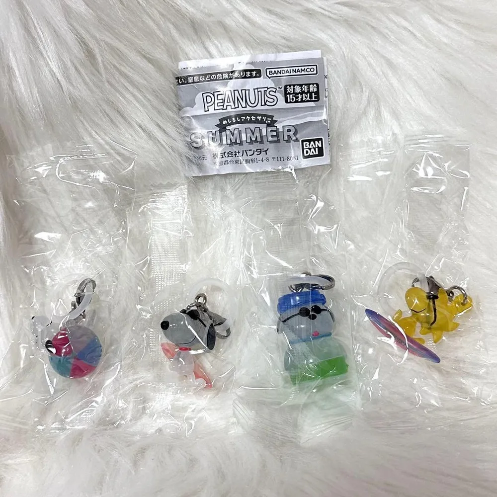PEANUTS めじるしアクセサリー SUMMER スヌーピー セミコンプリート