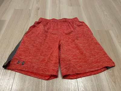 UNDER ARMOUR バスケットボール パンツ レッド