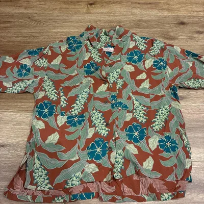 Kaluluwa アロハシャツ 半袖 総柄 花柄