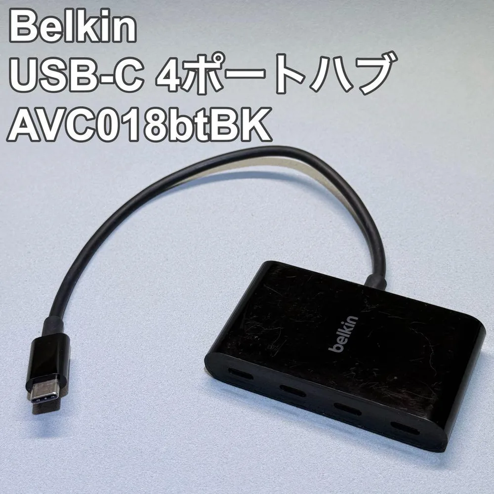 Belkin USB-C 4ポートハブ AVC018btBK