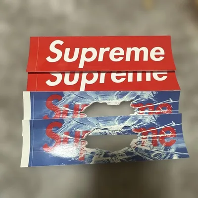 Supreme ステッカー 4枚セット