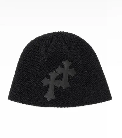 CHROME HEARTS モチーフ クロスパッチ ビーニー