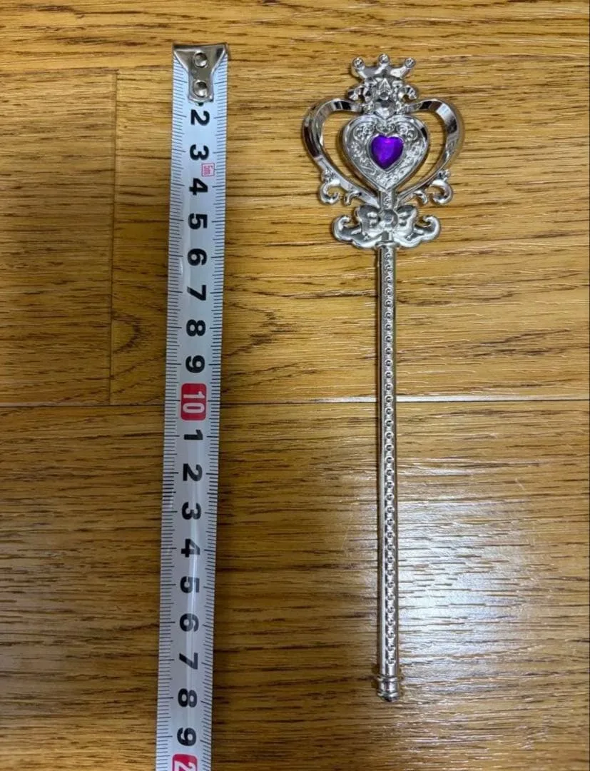 ステッキ 杖 パープル 紫 / 暁美ほむら風 コスプレ小道具