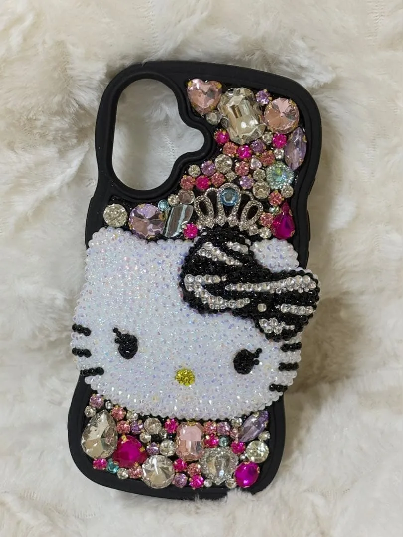 デコ電 iPhoneケース ハローキティ