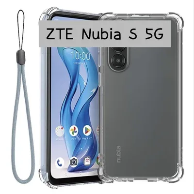 ZTE Nubia S スマホケース クリア ストラップ付き スマホカバー