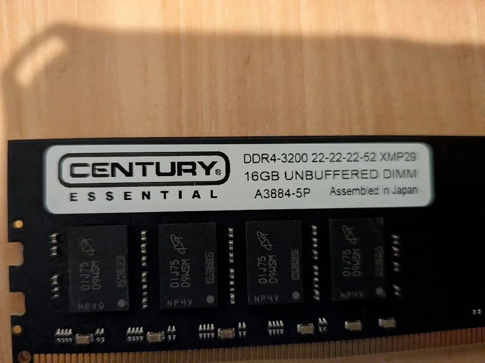 CENTURY MICRO DDR4-3200 16GB 2枚 32GB