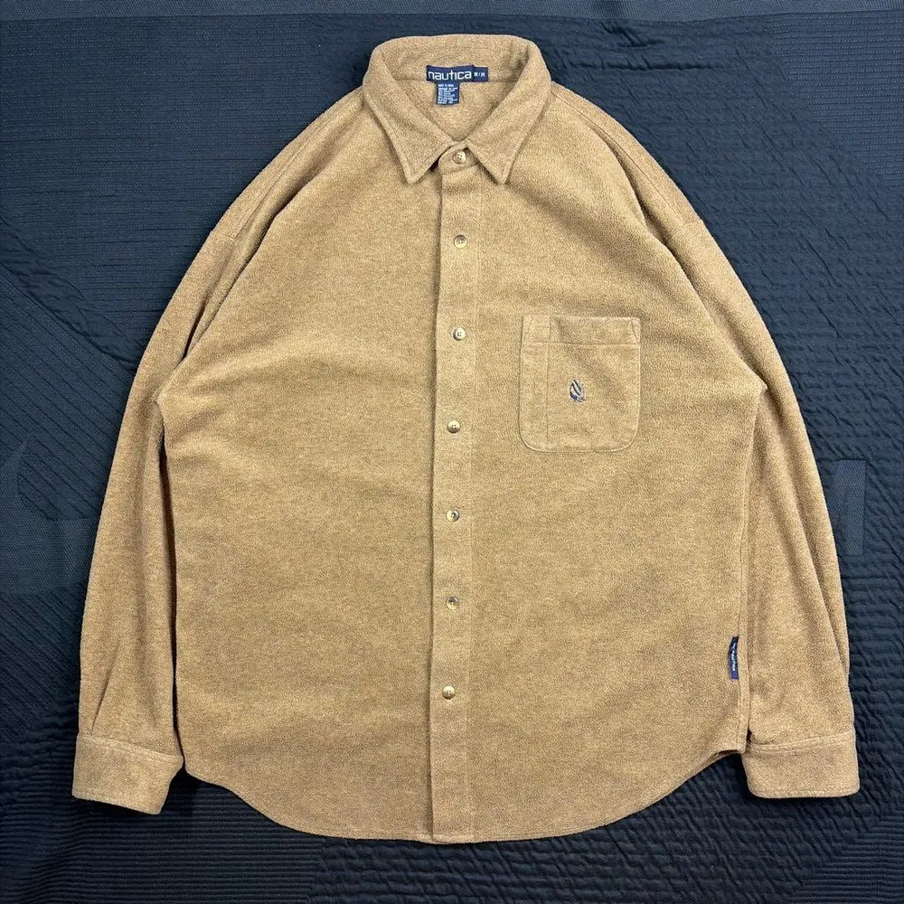 NAUTICA NAUTECH FLEECE ノーティカ フリースシャツ M