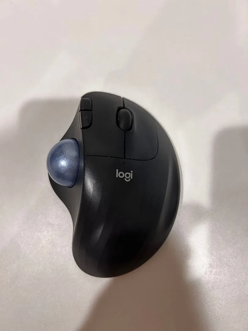 logi トラックボールマウス 黒
