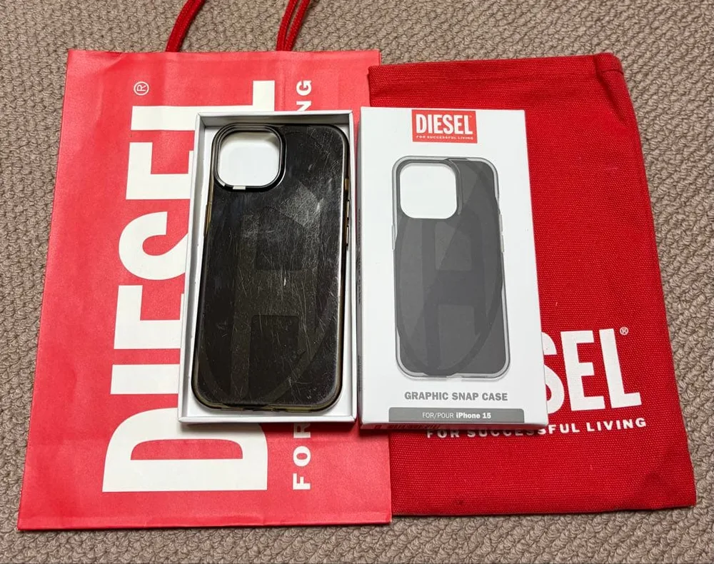 DIESEL iPhone14 iPhone15 スマホケース