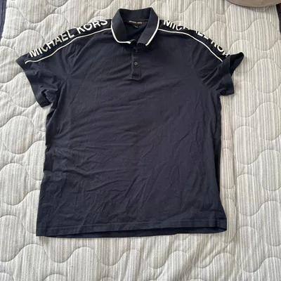 MICHAEL KORS ポロシャツ ブラック XL