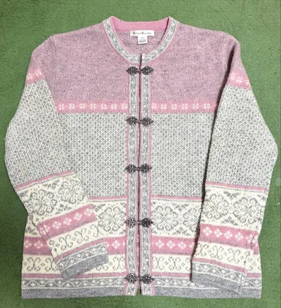 ノルディックニット カーディガン ユニセックス vintage