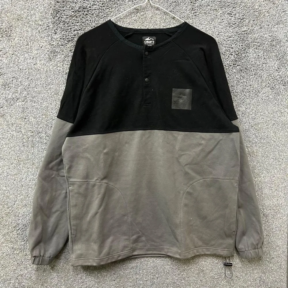 【F5】 CAMP7 スウェット サイズM グレー 灰色