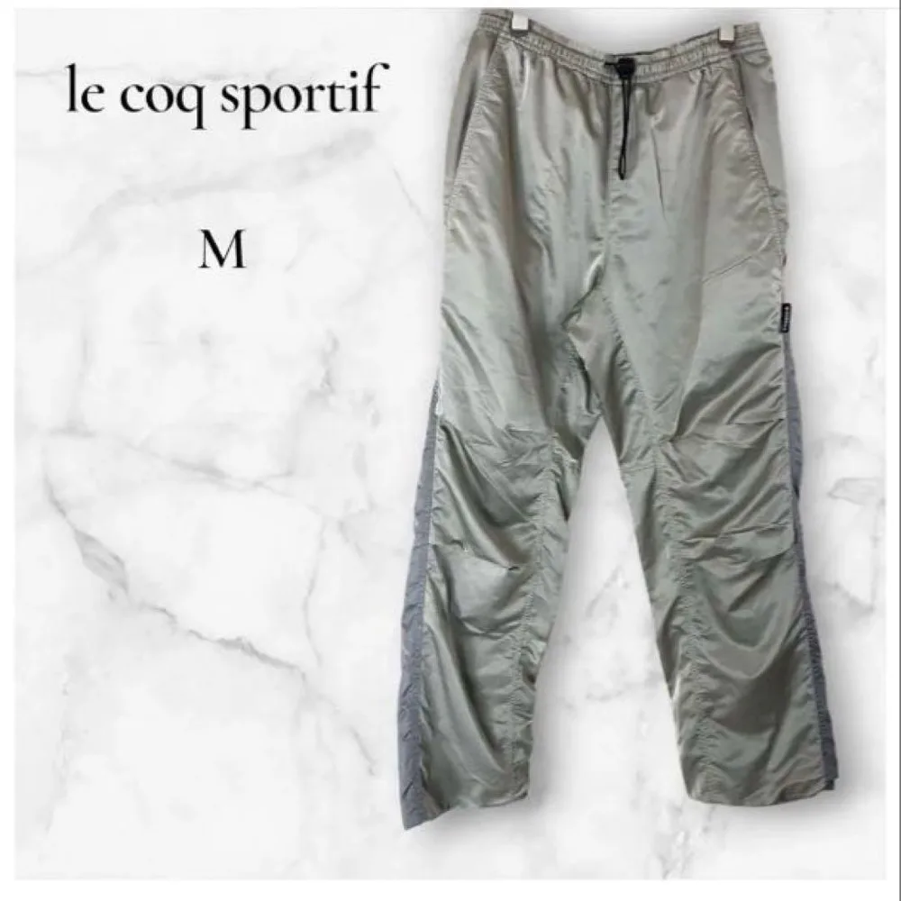 le coq sportif ルコック ナイロンパンツ Y2K M グレー