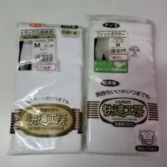 GUNZE 快適工房 メンズ トランクス フィットボクサー Mサイズ 2枚