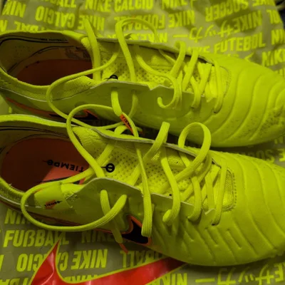NIKE TIEMPO サッカースパイク 取替式 イエロー