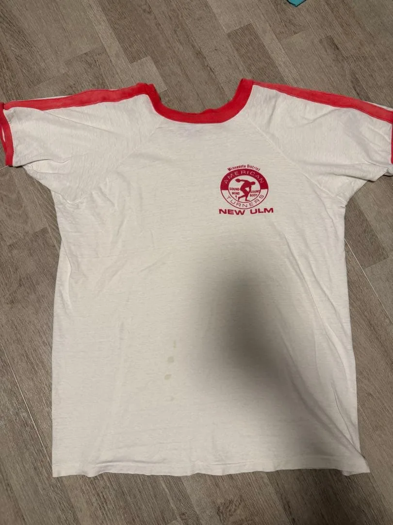 【60s】Velva Sheen vintageリンガーTシャツ USA製