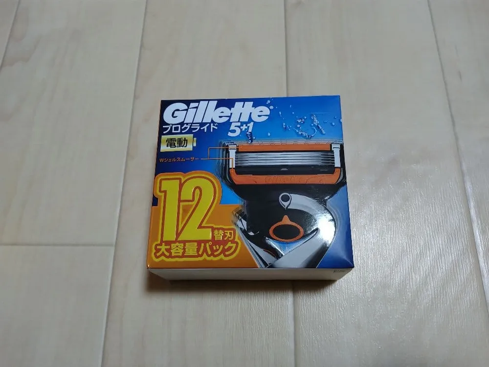 ジレット プログライド5+1 電動タイプ 12個入 1個