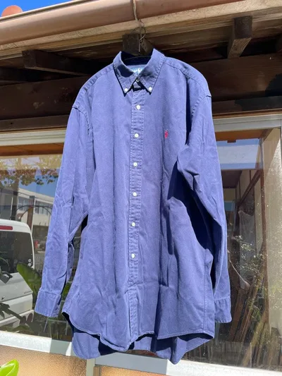 Ralph Lauren BLAKE 長袖シャツ ネイビー M