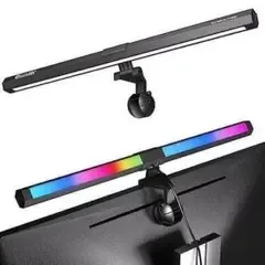 Quntis モニターライト RGB15色 バックライト搭載 51cm モニタa