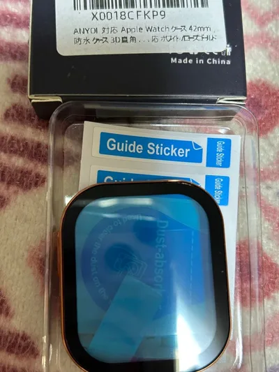 新品 Apple Watch ケース 42mm 防水 3D直角 保護カバー