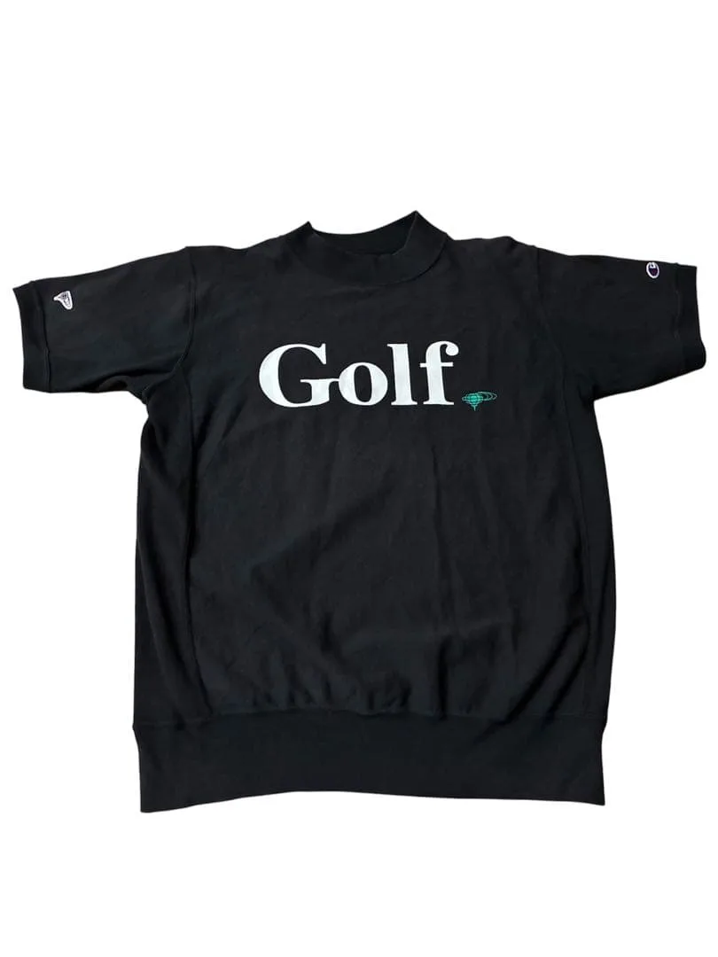 BEAMS GOLF Champion メンズ 半袖シャツ ブラック