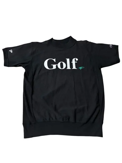 BEAMS GOLF Champion メンズ 半袖シャツ ブラック