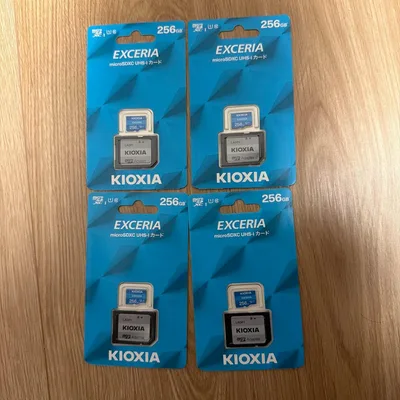 KIOXIA EXCERIA microSDXC 256GB 4枚セット