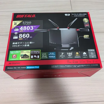 BUFFALO Wi-Fi 6 ルーター WXR-5700AX7P