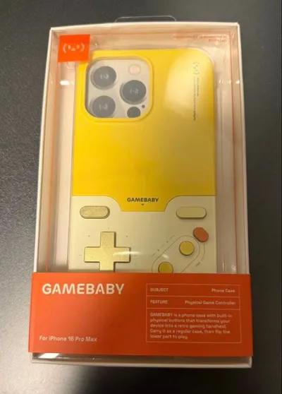 【新品未開封】GAMEBABY iPhone16Pro Max ケース