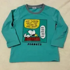 PEANUTS スヌーピー 長袖Tシャツ 90cm