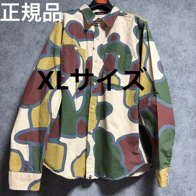 中古 美品 アベイシングエイプ 長袖シャツ・ジャケット「XLサイズ」④