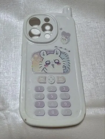 モモンガ スマホカバー レトロガラケー風ケース iPhone15Pro対応