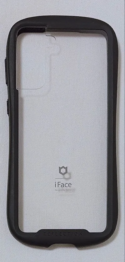 iface galaxy s21 plus ケース クリア ブラック