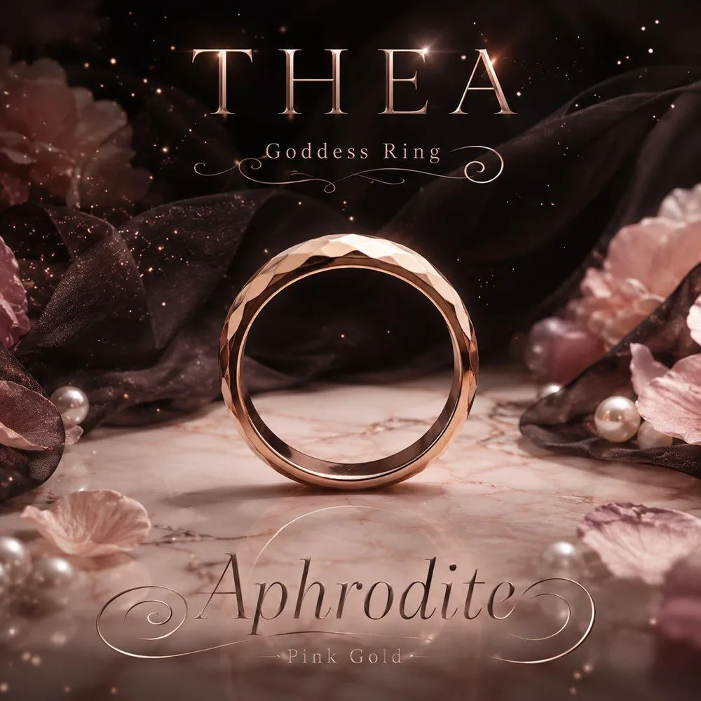 ✨️【THEA】APHRODITE✨️แหวน แหวน ความรัก โชคลาภ ซาชิกิวาราชิ เครื่องรางพิเศษ
