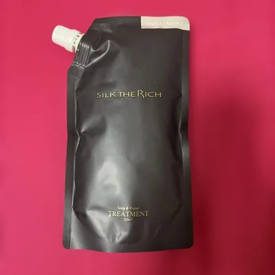 SILK THE RICH トリートメント 220mL 詰め替え 黒