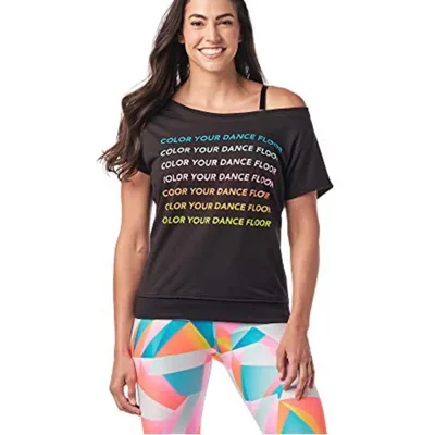 ZUMBA Tシャツ ブラック XS